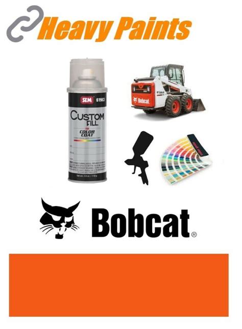 the cost to paint a bobcat skid steer|bobcat orange paint tractor supply.